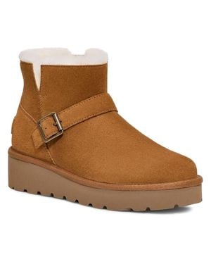 UGG Koolaburra By Kelissa Mini Boots Chestnut Round Toe Khd1944 - Brown