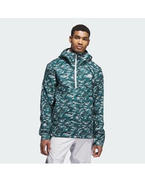adidas Ultimate365 Tour Climaproof+ Anorak Jacket - Green