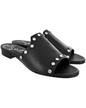 Brighton Night Studded Sandals - Black