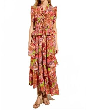 Marie Oliver Tracey Maxi Dress - Orange