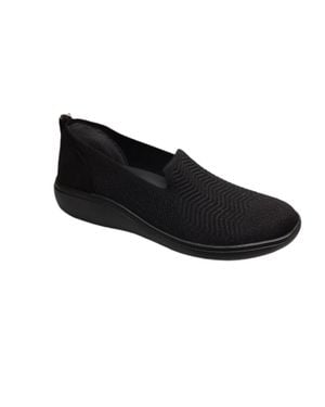 Bzees Boulevard Slip-On Shoes - Black