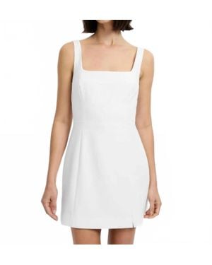 French Connection Azra Slit Dress - White