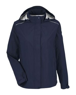 CORE365 Packable Rain Jacket - Blue
