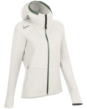 Lamunt Antje Thermal Fitted Hoodie - White