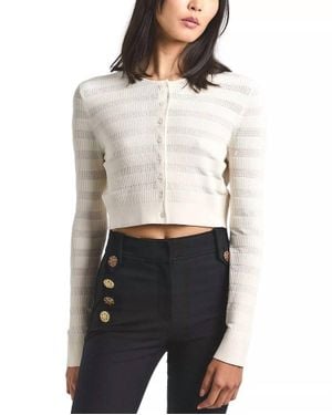 10 Crosby Derek Lam Cora Cardigan - White