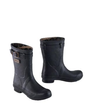 Pendleton Embossed Short Heritage Rain Boots - Black
