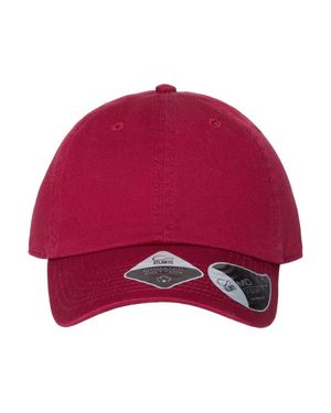 Atlantis Headwear Sustainable Dad Hat - Red