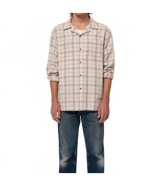 Nudie Jeans Vincent Shirt - Blue