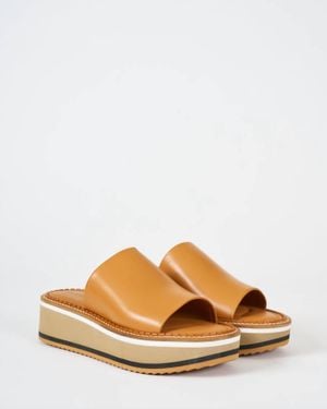 Robert Clergerie Fast2 Wedge - Natural