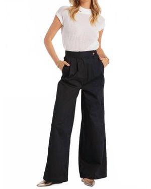 Bishop + Young Alessandro Wide Leg Pant - Black
