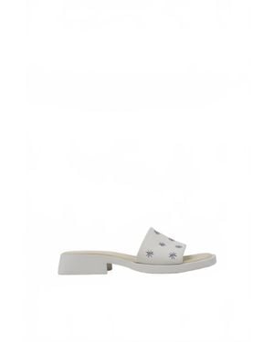 Camper Dana Leather Sandals - White