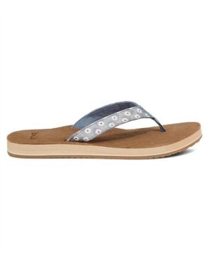 Sanuk Happy Placer Sandal - White
