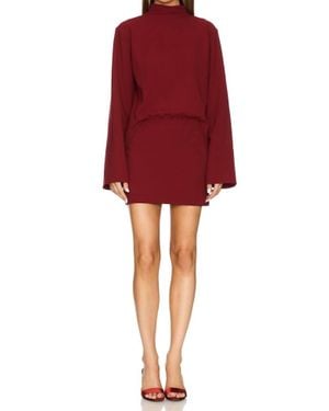SER.O.YA Mave Mini Dress - Red