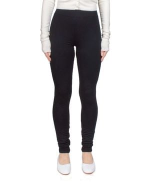 ÉTERNE Soft Jersey High Rise Legging - Blue