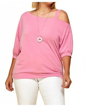 Another Love Pretty One Shoulder Top - Red