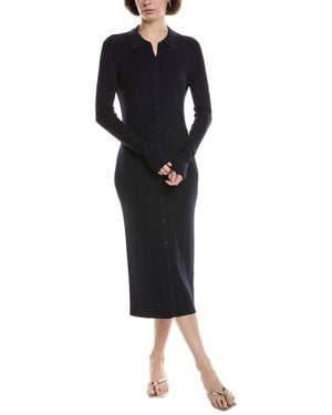 Rag & Bone Pacey Button-Down Midi Dress - Black