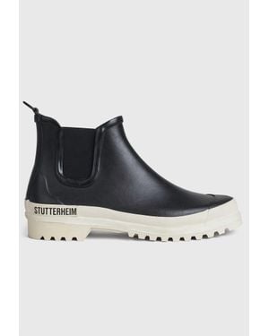 Stutterheim Chelsea Rainwalker Rain Boots - Blue