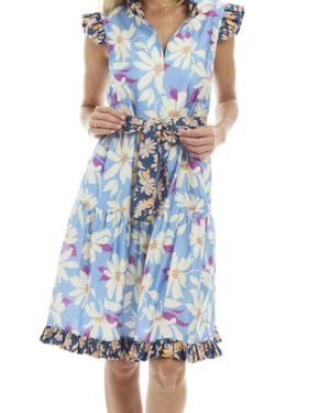 Patty Kim Megan Dress - Blue