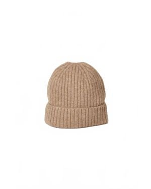 Hat Attack Key Beanie Hat - Natural