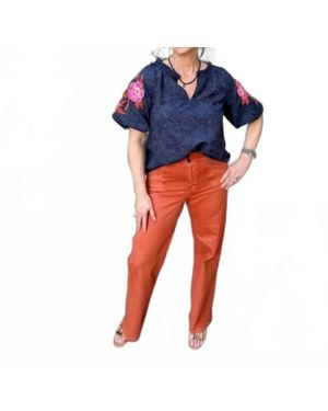 Voya Tina Blouse - Blue