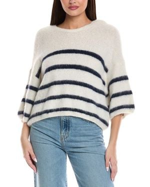 Ba&sh Biguel Alpaca & Wool-Blend Sweater - White