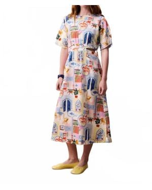 FRNCH Pearl Dress - White