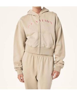 P.E Nation Eastside Zip Jacket - Natural