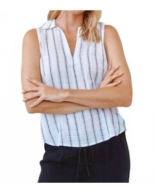 Bella Dahl Sleeveless Pullover Top - Blue