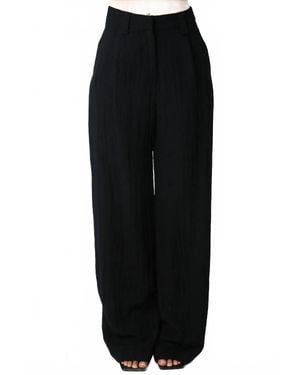 Olivaceous Renew Wide Leg Pants - Black