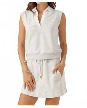 Sundays Manette Pullover Top - White