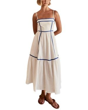 DELI S Midi Dress - Natural
