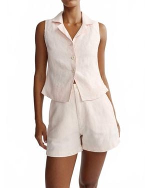 DL1961 Sleeveless Neev Top - White