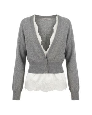 Ermanno Scervino Cardigan - Gray