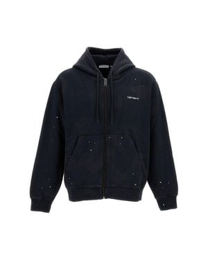 Carhartt Painter Cotton Jersey Hoodie - Blue