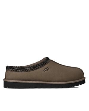 UGG Tasman Ii Nubuck Slip On Slippers - Brown