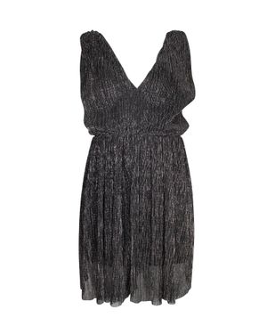 Maje Sleeveless V-Neck Romper - Black