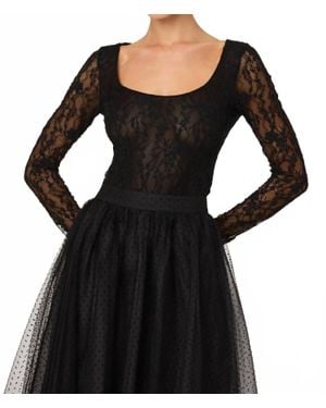 Astr Haniya Bodysuit - Black