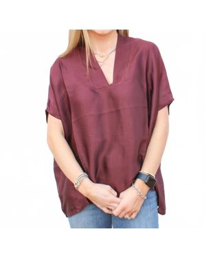 Sofia Collections Inez Top - Purple