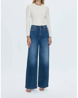 Pistola Lana Wide Leg Jeans - Blue