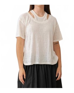 LNA Walker Tee - White