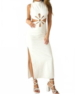 EB Luxe Lydia Dress - White