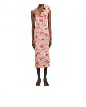 Kika Vargas Lucy Dress - Pink
