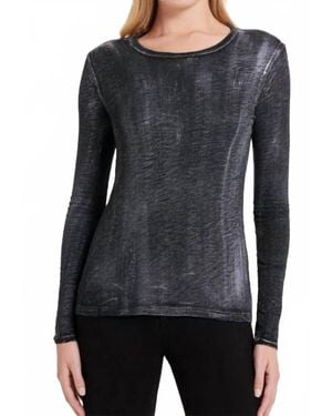 Goldie Long Sleeve Classic Tee - Black