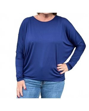 Southern Grace Carolyn Top - Blue