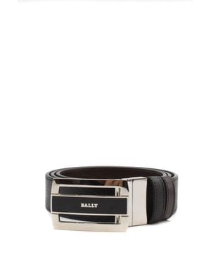 Bally Leather Belt - Black