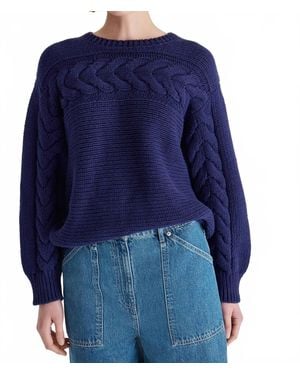 Merlette Serin Crewneck Sweater - Blue