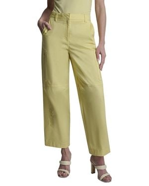 DKNY Poplin Zip Cargo Pant - Green