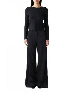 AMO Frida Twill Trouser - Black