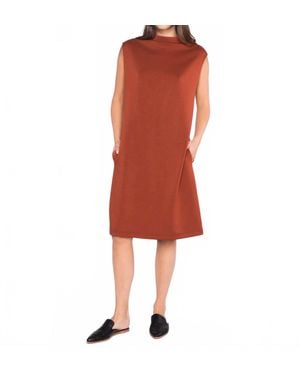 Ripley Rader Scuba Cowl Neck Dress - Red