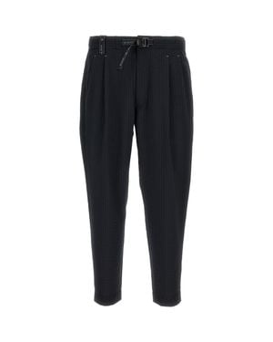 and wander Dry Soft Seersucker Pants - Black